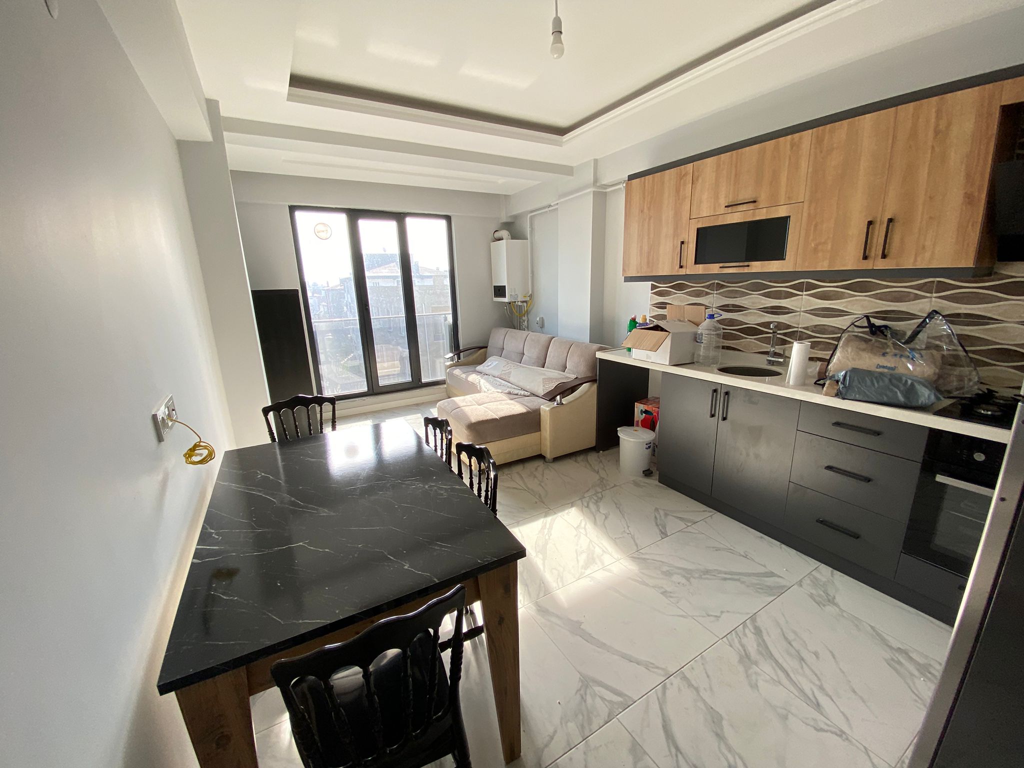 Yeni Mh. Kiralık 1+1 Eşyalı Dubleks Eşyalı