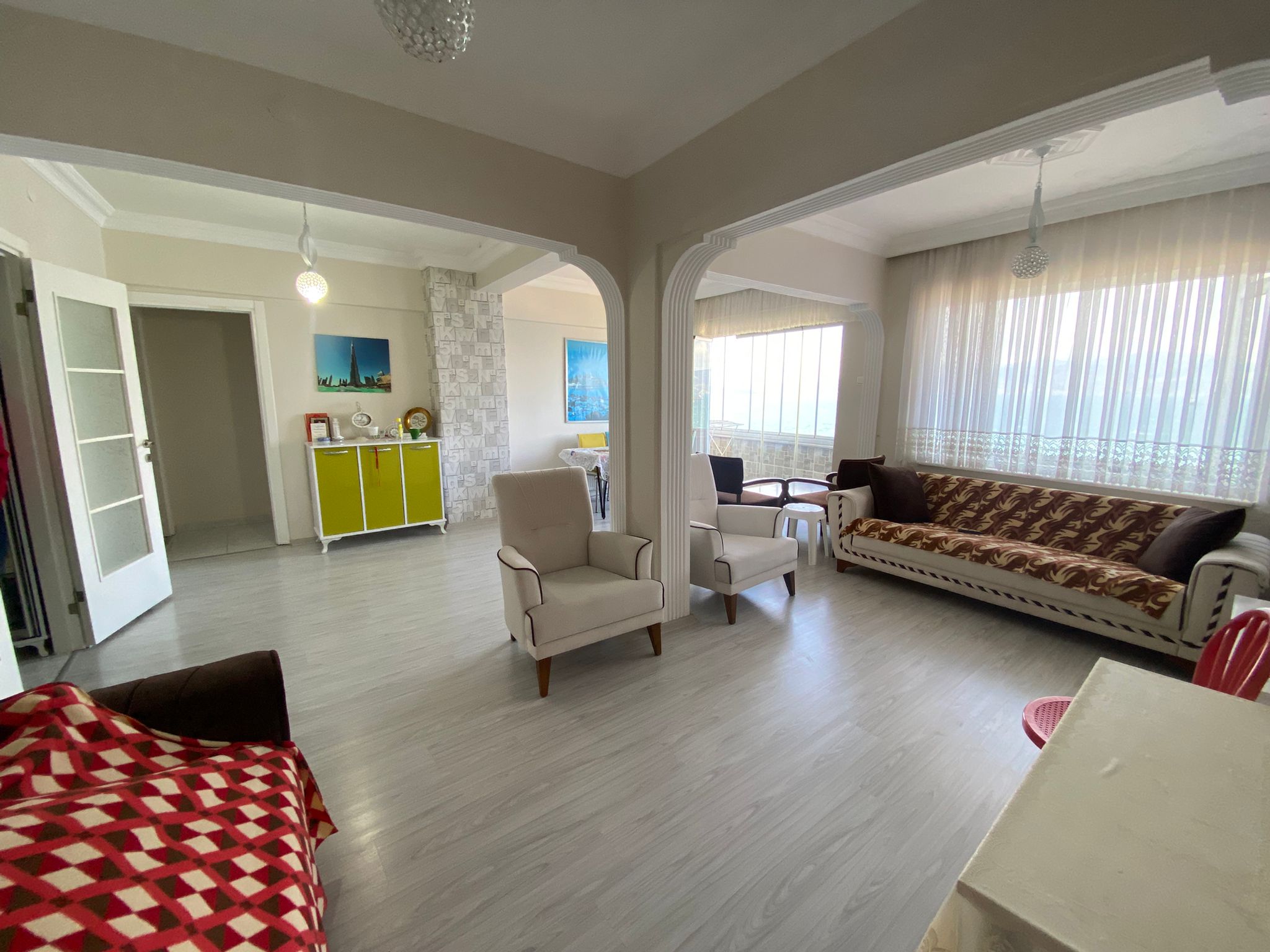 MANYAS EMLAKTAN HACIYUSUF MAH2+1 90M2 FULL DENİZ MANZARALI DAİRE
