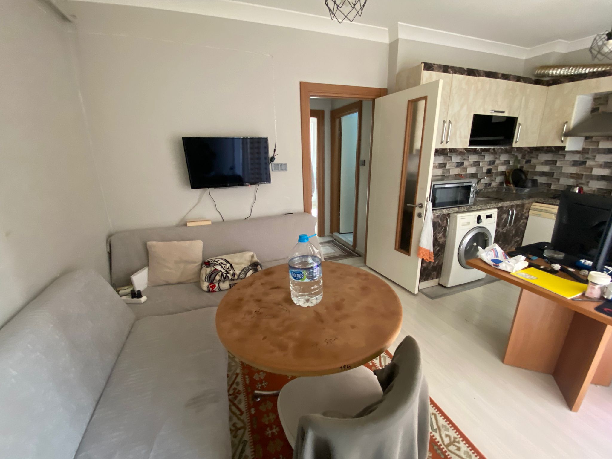 MANYAS EMLAKTAN İHSANİYE MAH. 2+1 AMERİKAN MUTFAK SATILIK DAİRE