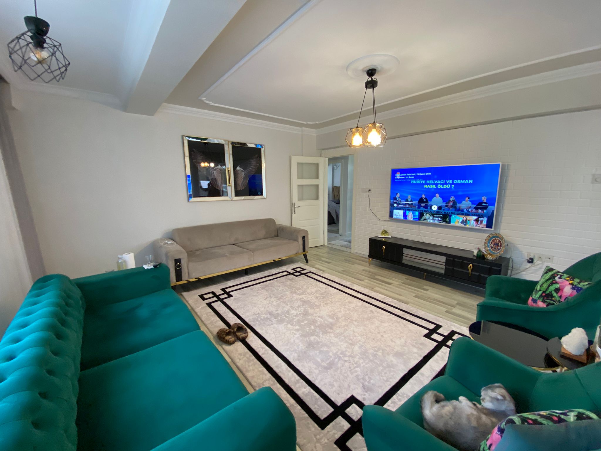MANYAS EMLAKTAN İHSANİYE MAH.YÜKSEK GİRİŞ 2+1 95M2 SATILIK DAİRE