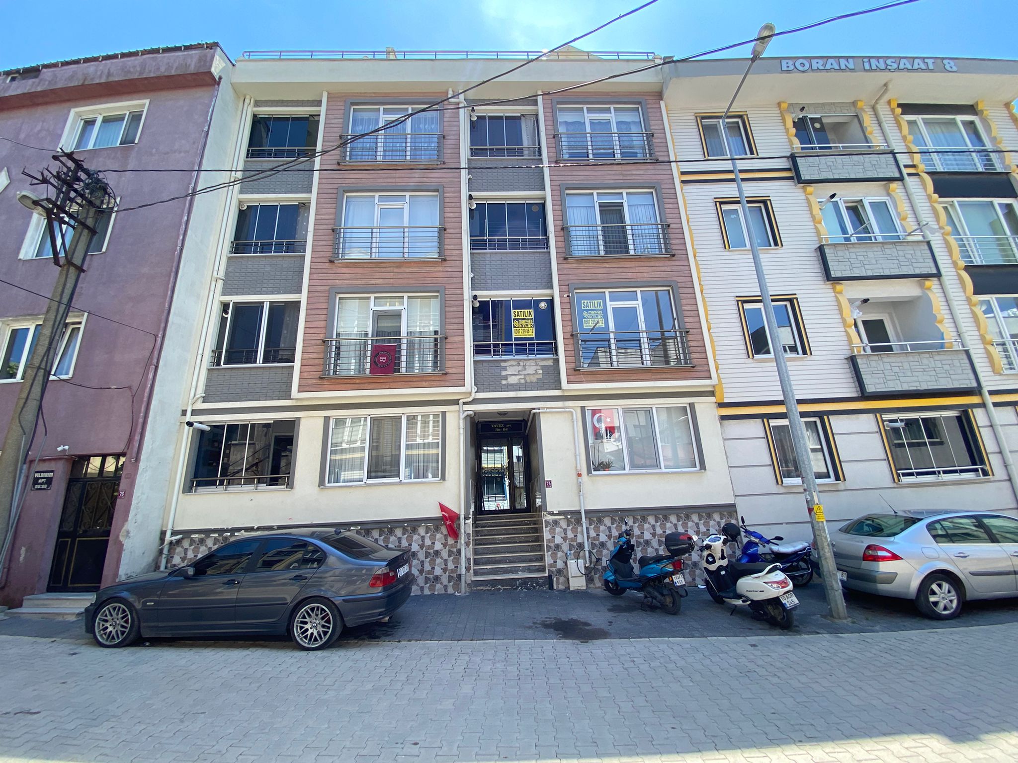 MANYAS EMLAKTAN ÇINARLI MAH. 3+1 130M2 ARA KAT SATILIK DAİRE